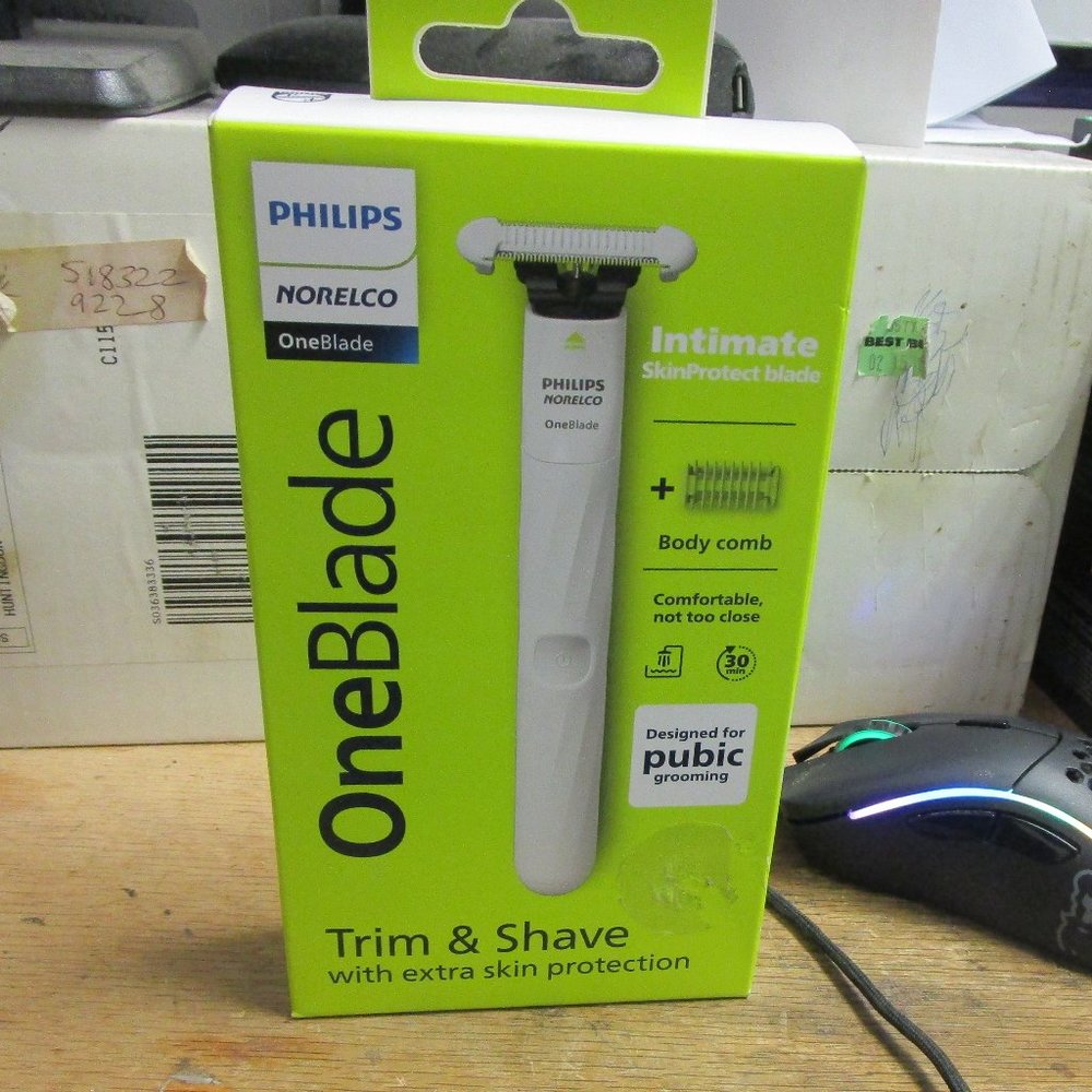 Philips Norelco OneBlade Intimate Electric Trimmer Shaver